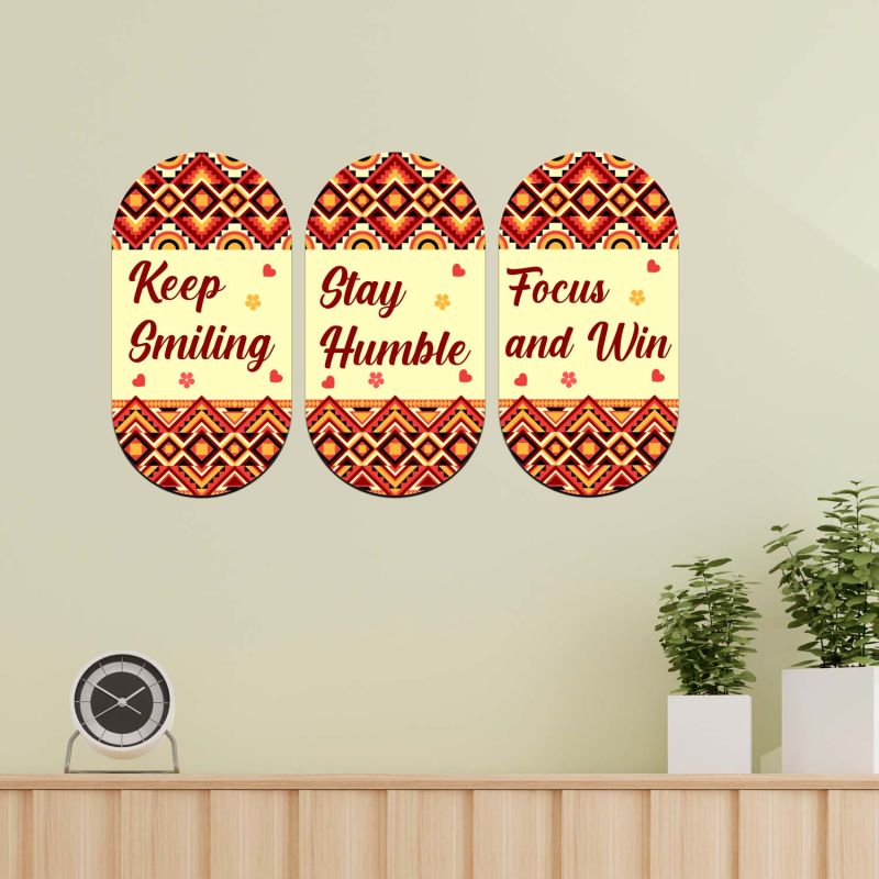 Motivational Wooden Wall Hanging Decor Inspirational Quotes Wall Art